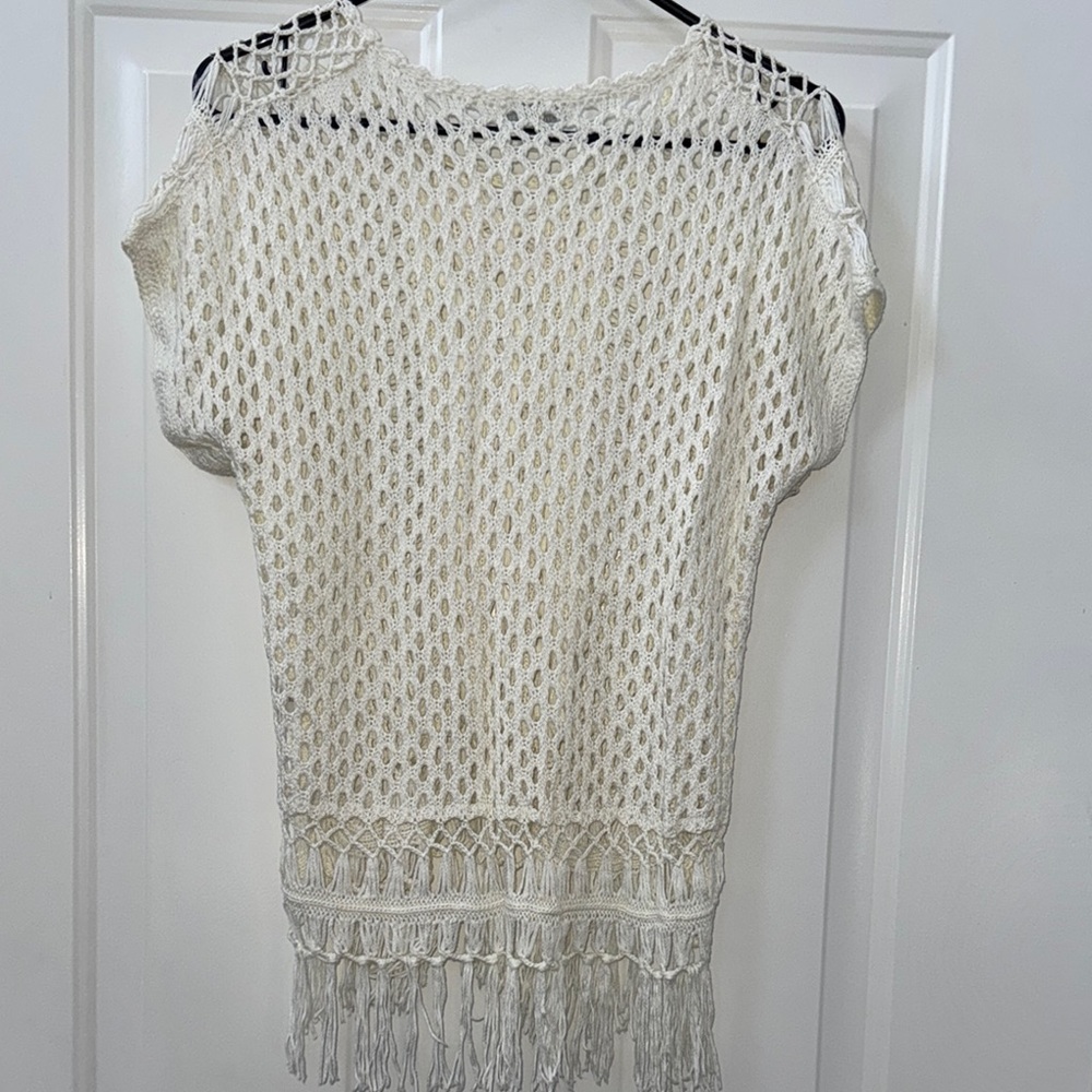 New York & Company Crochet Top - Picture 4 of 5